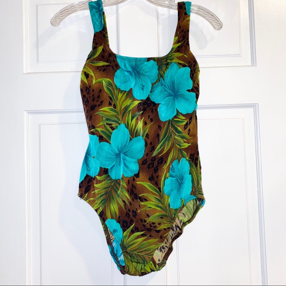 Vintage One Piece Bathing Suit